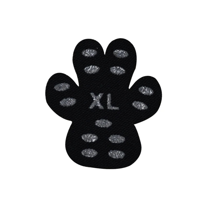 Black 4pcs/set Disposable Non - Slip Protection for Dogs of Any Size - The Squeaky Toy