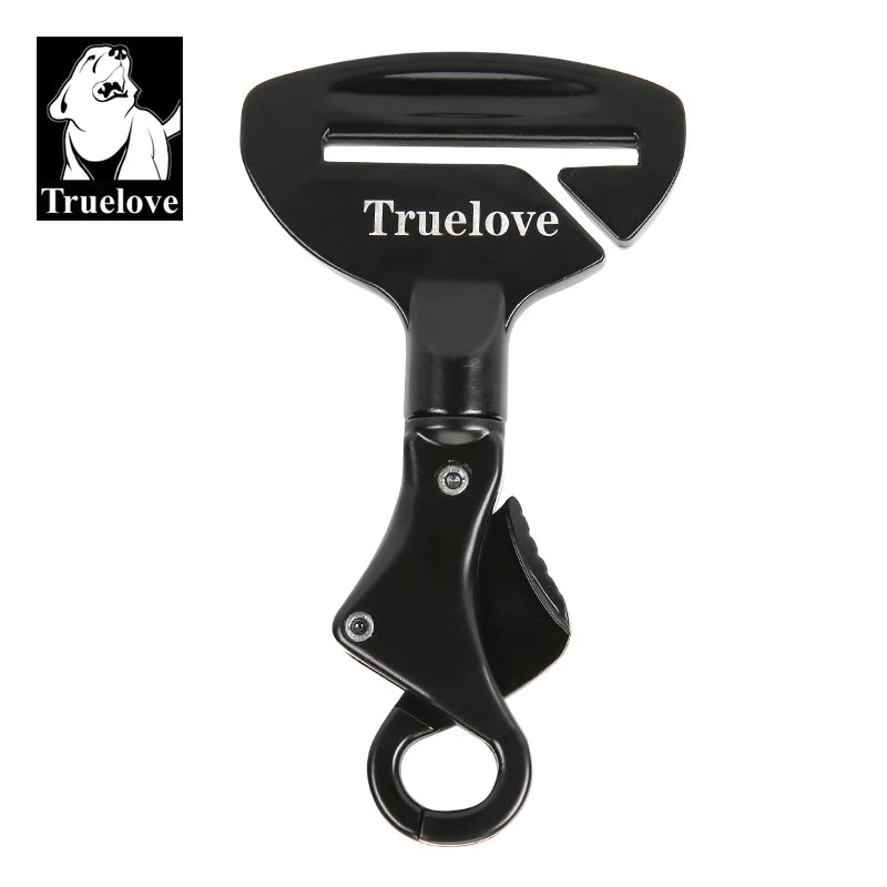 Truelove Car Seat Belt Safety Buckle Belt Collar or Harness Lightweight Aluminum Alloy Portable TLM1992/93