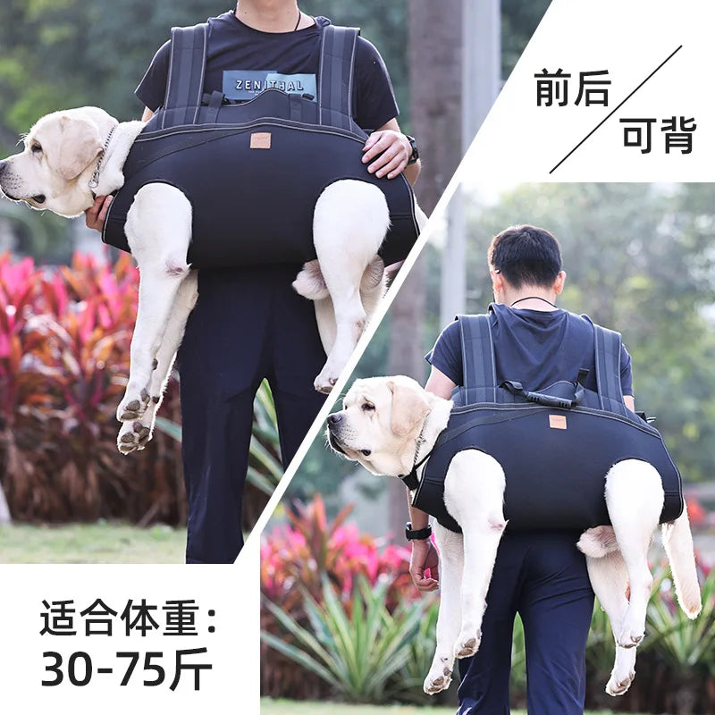Full Body Dog Lift Harness (Backpack) with Handle for Large, Elderly, Disabled & Injured Dogs