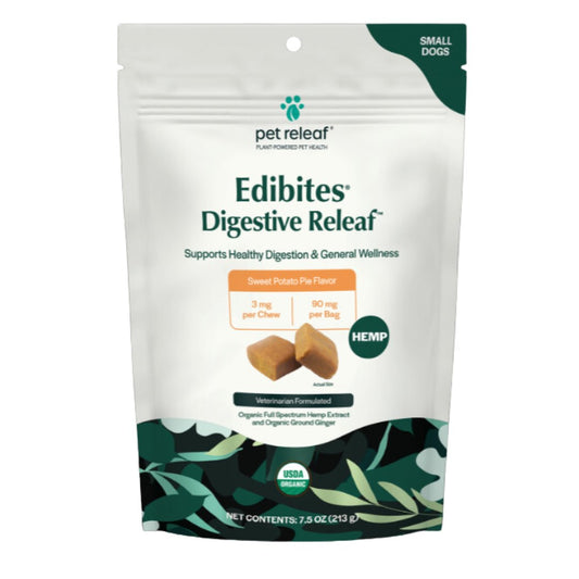 Digestive Releaf - Organic Chews for Small Dogs with Stomach Distress ($26.50) - The Squeaky Toy