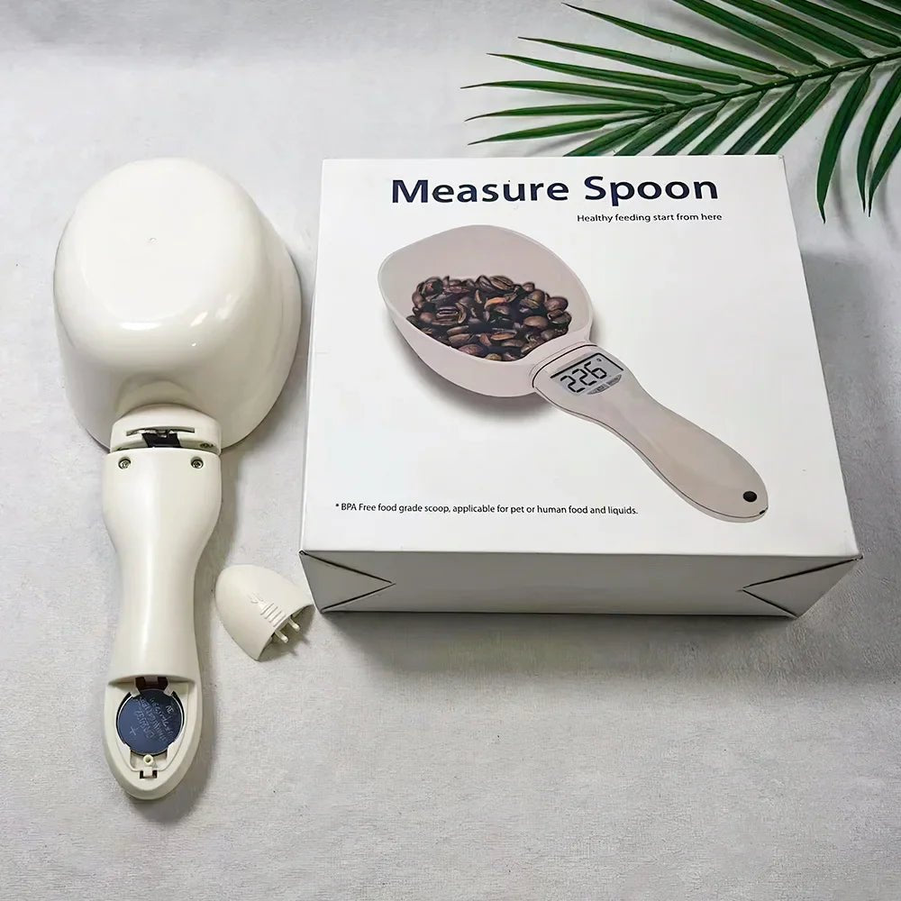 Packaging Digital Pet Food Scale – LCD Precision Measuring Pet Food Scoop, - The Squeaky Toy