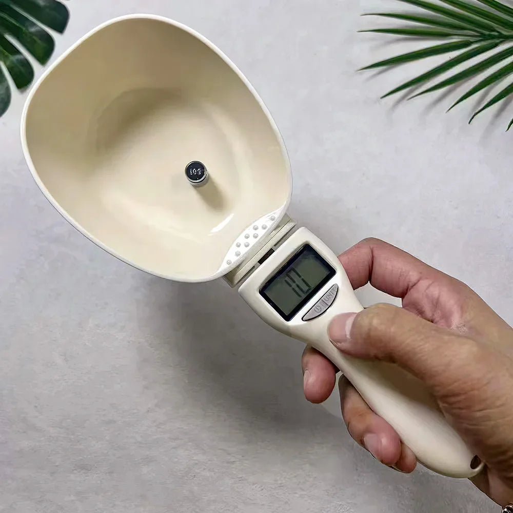Digital Pet Food Scale – LCD Precision Measuring Pet Food Scoop, - The Squeaky Toy