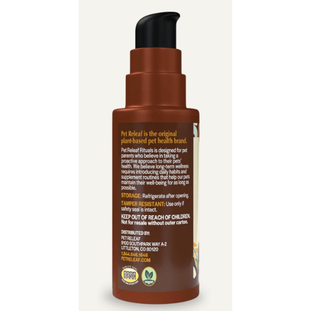 Bottle View ingredients Omega 3 Algae 2oz. Pump - Consentrated Supplement for Dogs - The Squeaky Toy