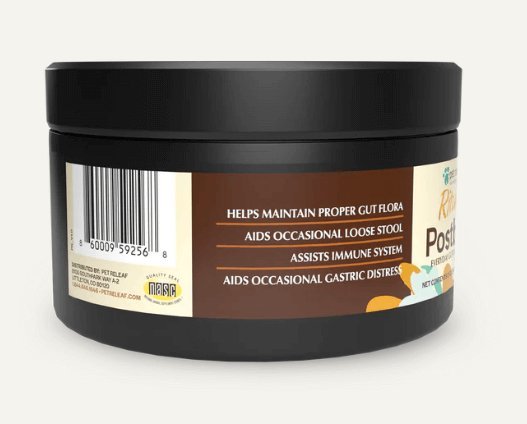 Packaging Detail Optimal Canine Health: Postbiotic Supplement for Dogs - The Squeaky Toy