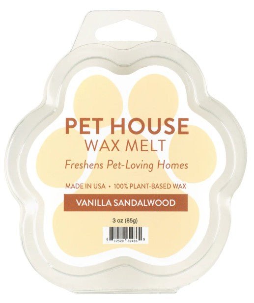 Vanilla Creme Brulee Scent Pet - Friendly Freshness: Odor - Neutralizing Candle & Wax Melts for Pet Homes - The Squeaky Toy