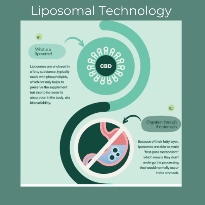 Liposomal Graphic Ultra Releaf Liposomal Hemp Oil - 14x absorption for Medium & Large Dogs ($79.99) - The Squeaky Toy