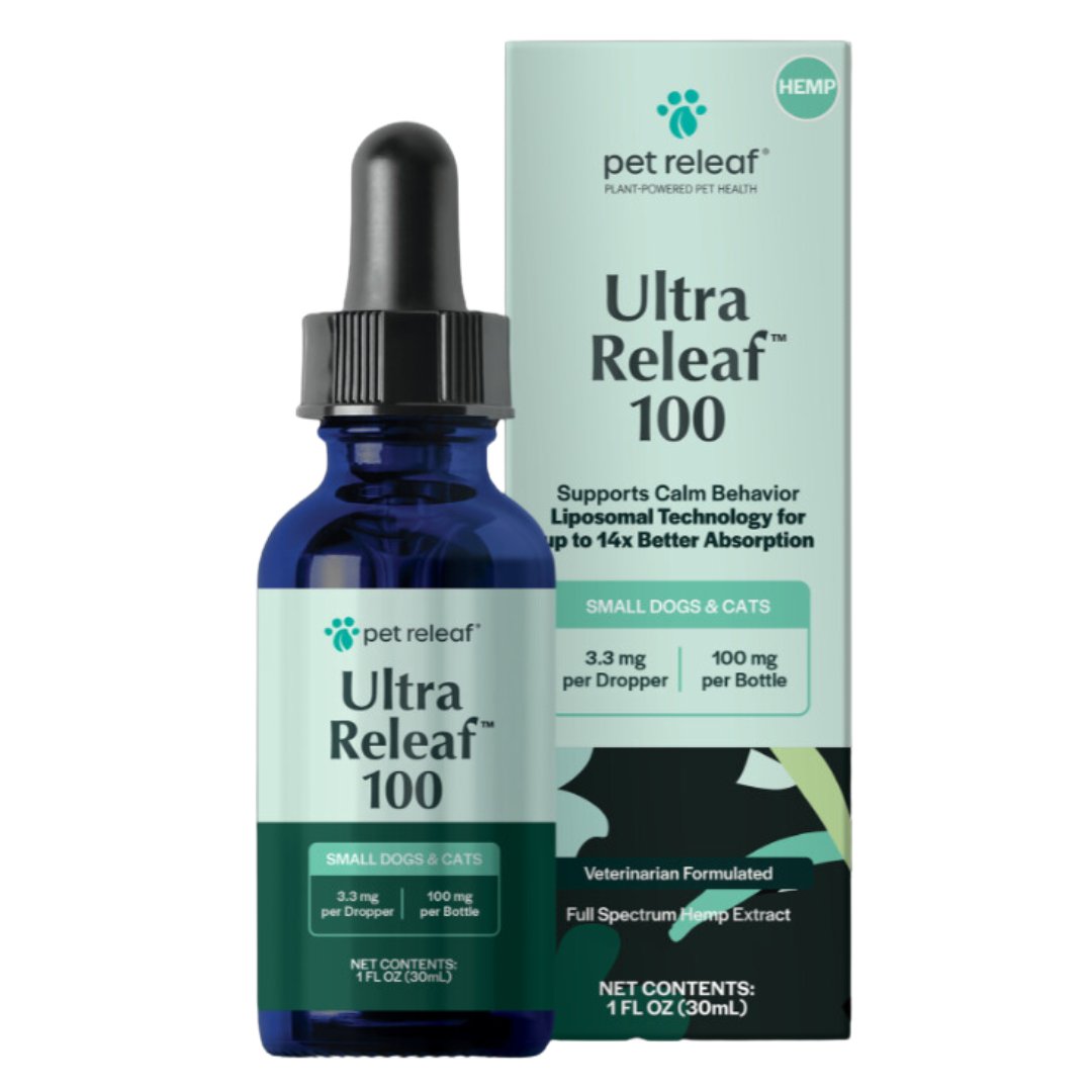 Ultra Releaf Liposomal Hemp Oil - 14x absorption for Small Dogs & Cats ($54.99) - The Squeaky Toy