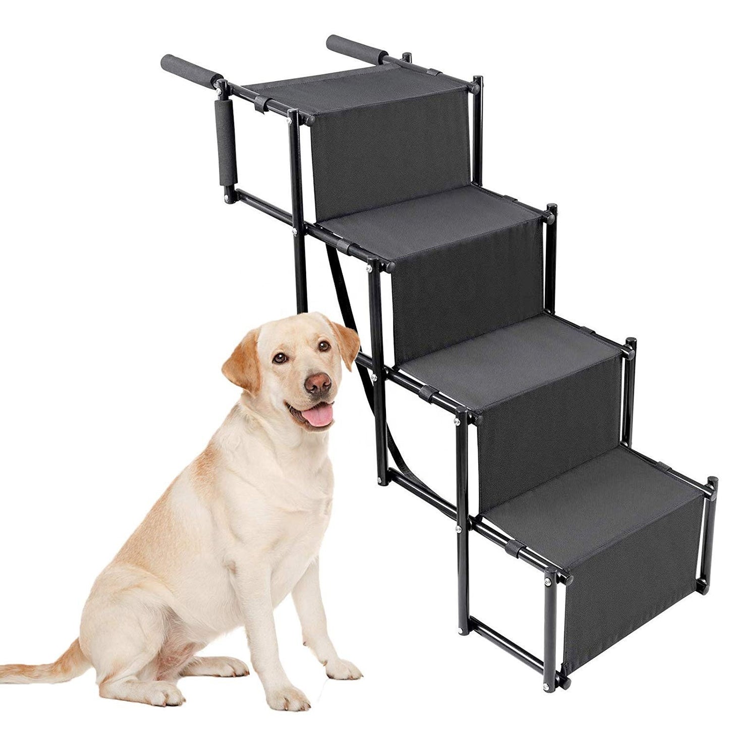 The Ultimate Folding Ladder Stair Steps for Vehicle, Dogs