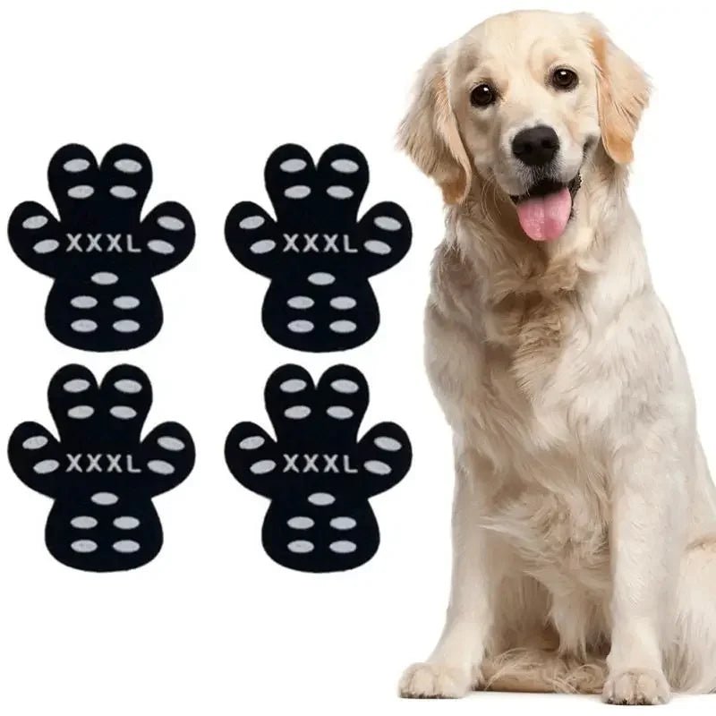 4pcs Dog Anti - Slip Paw Traction Stickers - The Squeaky Toy