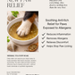 Herbal Tea Soak for Itchy Paws