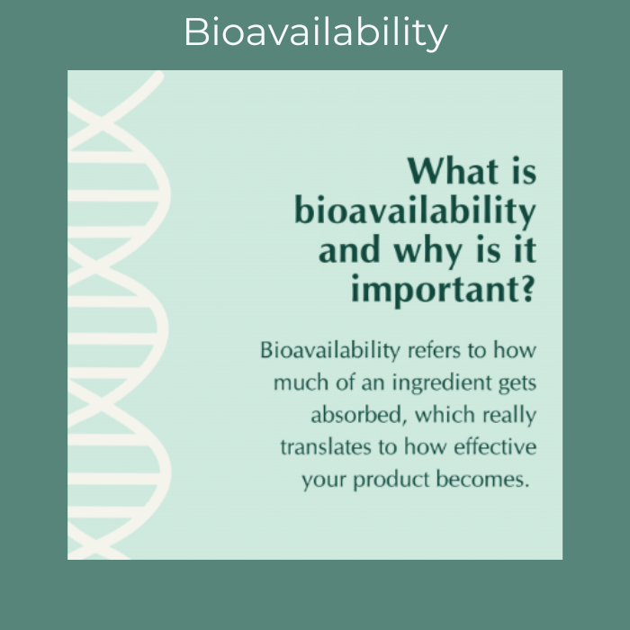 What is Bioavailability