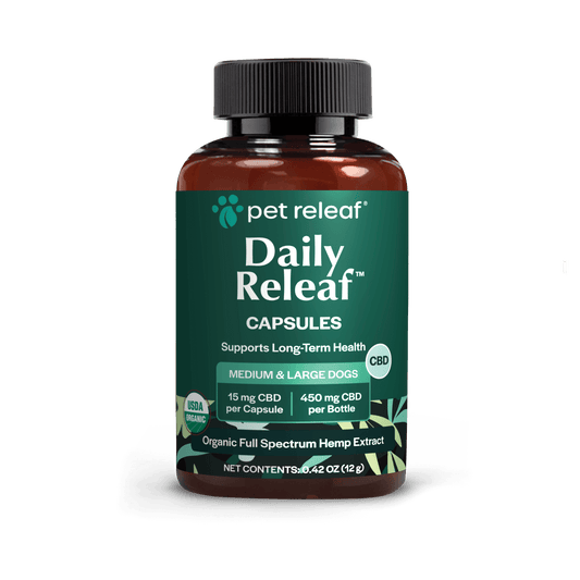 Maximum Daily Releaf Capsules For Medium and Large Dogs