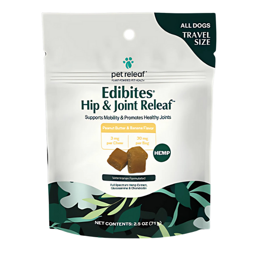 Hip & Joint Relief Organic Full-Spectrum Hemp Chews for Dogs