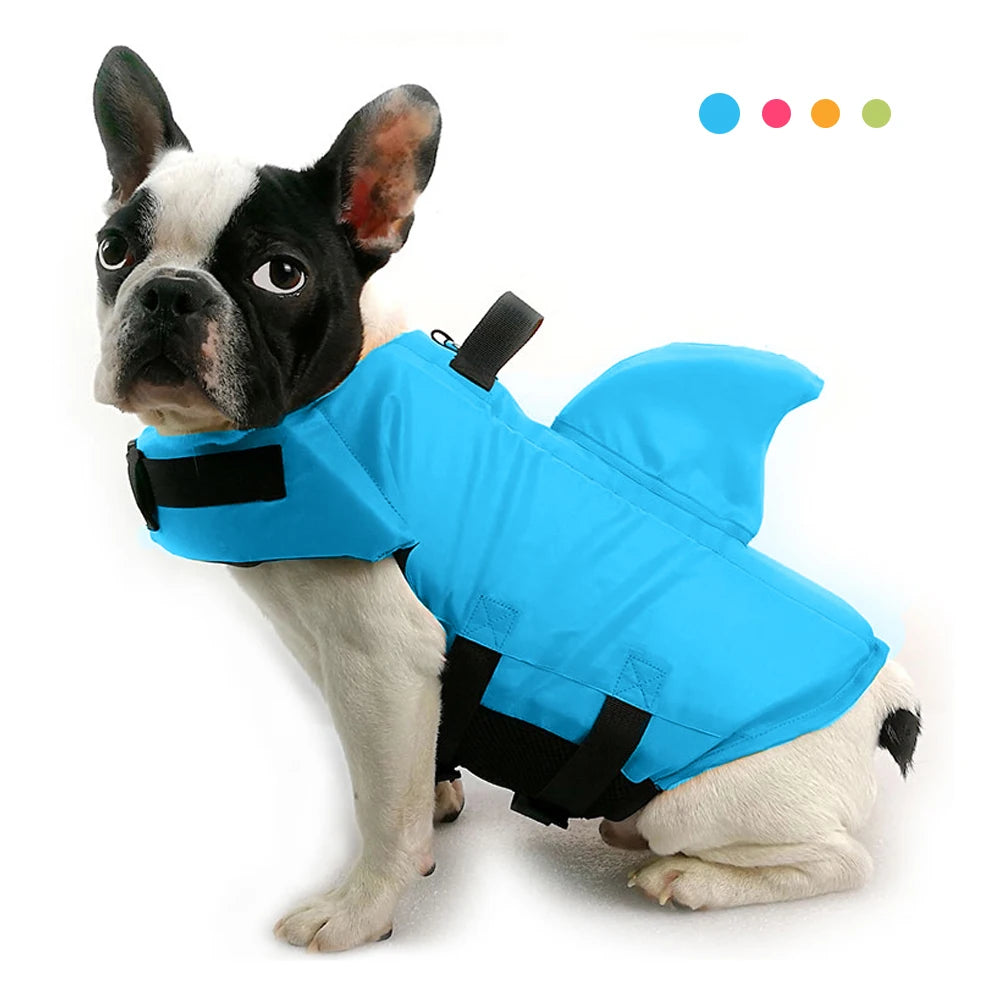 🐾 Dog Life Jacket – Adjustable & Durable Dog Life Vest for Swimming Safety, Easy-Grab Handle (6 Sizes: XS-XXL)