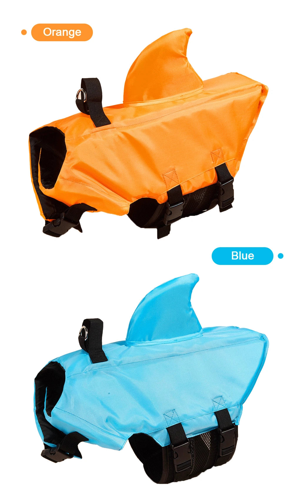 🐾 Dog Life Jacket – Adjustable & Durable Dog Life Vest for Swimming Safety, Easy-Grab Handle (6 Sizes: XS-XXL)