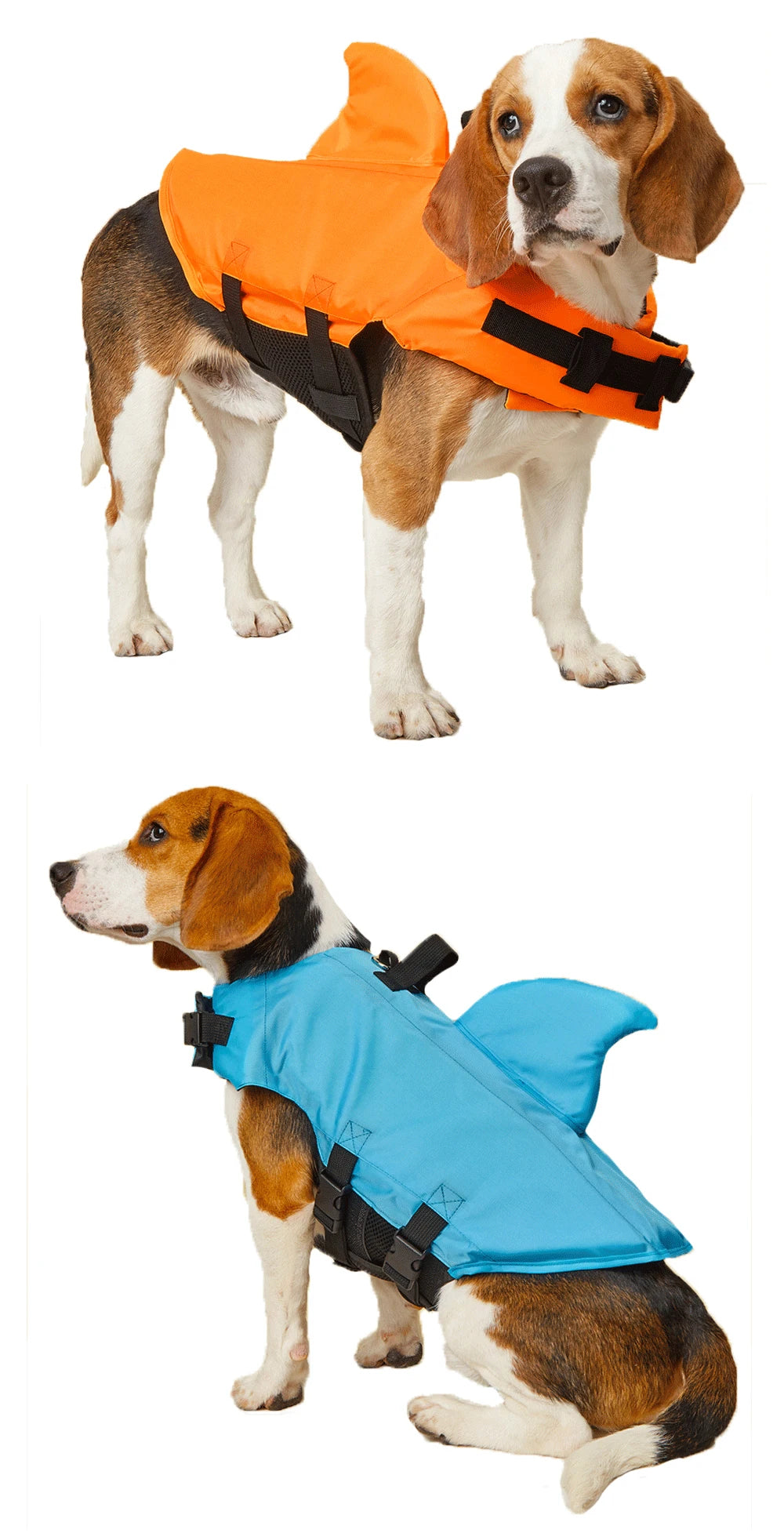 🐾 Dog Life Jacket – Adjustable & Durable Dog Life Vest for Swimming Safety, Easy-Grab Handle (6 Sizes: XS-XXL)