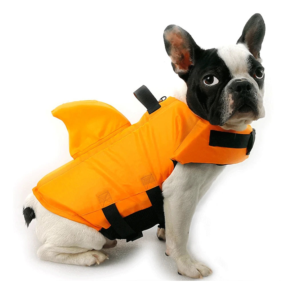 🐾 Dog Life Jacket – Adjustable & Durable Dog Life Vest for Swimming Safety, Easy-Grab Handle (6 Sizes: XS-XXL)