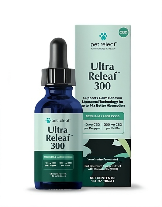 Ultra Relief Oil - 14x absorption for Medium & Large Dogs