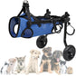 Adjustable Pet Walk Booster Walking Wheels Durable Pet Hind Legs Bracket Blue Pet Walk Tool Cat Recovery Aid Car Disability Dog - The Squeaky Toy
