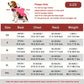 Size Chart for Dog Life Jacket – Adjustable & Durable Dog Life Vest -Swimming Safety, (6 Sizes: XS - XXL) - The Squeaky Toy