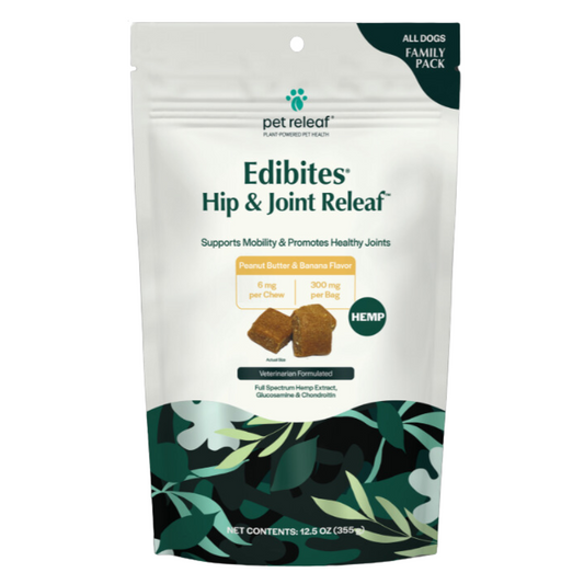 Hip & Joint Relief for Aging Dogs - Organic Chews FAMILY SIZE BAG