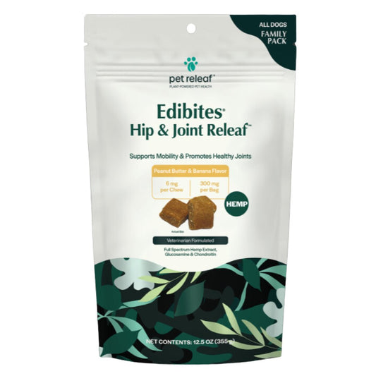 Hip & Joint Relief for Aging Dogs - Organic Chews FAMILY SIZE BAG - The Squeaky Toy