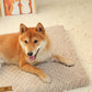 Orthopedic Memory Foam Dog Bed – Waterproof Crate Mat with Removable Washable Faux Fur Cover – Anti - Slip Bottom for Medium to XXL Pets - The Squeaky Toy