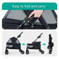 Easy Folding Dog Stroller with Storage Basket Outdoor Cat Dog Transporter- The Squeaky Toy