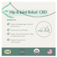 Graphic USDA Organic Hip & Joint Releaf 600mg Full Spectrum Hemp Oil For Medium & Large Dogs - The Squeaky Toy