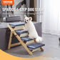 VEVOR Wooden Pet Steps and Ramp Combo 2 - in - 1 Design Foldable Access for Beds Steps Structure for Pets of Small to Large Size - The Squeaky Toy
