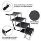 Dimensions Xtra Wide Heavy Duty Aluminum Steps for Vehicles - Lightweight and Portable holds150 lbs - The Squeaky Toy