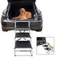 Xtra Wide Heavy Duty Aluminum Steps for Vehicles - Lightweight and Portable holds150 lbs - The Squeaky Toy
